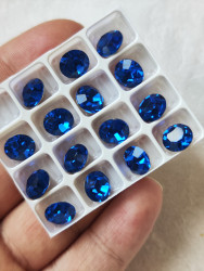 шатон Preciosa Maxima 8.29 мм. без оправы, capri blue- фото