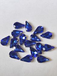 Стразы 13 мм., синий 