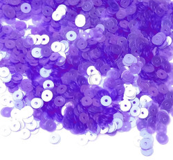 Пайетки 4мм плоские, Lavanda Lustre L9