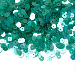 Пайетки 4мм плоские, Malachite L15