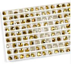 шатон Preciosa 6.3 мм., без оправы, Crystal monte carlo