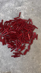 Стеклярус  Preciosa 97090,12 мм., красный 