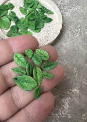 Листочки мелкие, 6-15 мм., 10 шт.- фото2