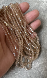 Биконусы, 4 мм., шампань, 50 шт.