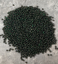 Бисер Preciosa 57150, изумрудный тёмный