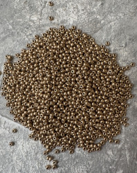 Бисер Preciosa 01710, золото, матовый