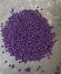 Бисер Preciosa 18328, фиолетовый металлик