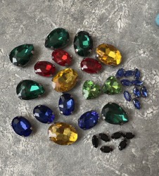 Набор страз с дефектами, #3 