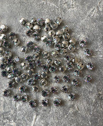 10 штук, шатоны Preciosa Maxima 4 мм., витраль