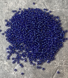 Бисер TOHO, размер 15, #28, синий