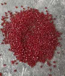 Бисер TOHO, размер 15, #109B, красно-розовый